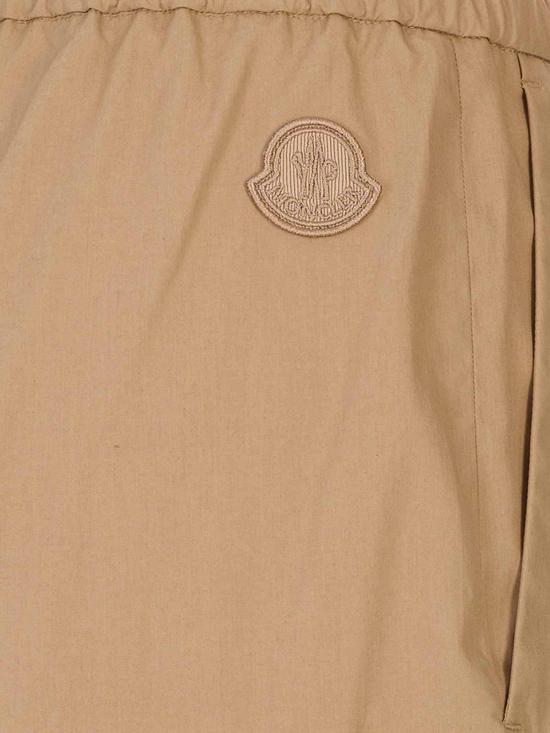 26SS 몽클레어 스트레이트 팬츠 0932A00009597LQ20J Brown - MONCLER