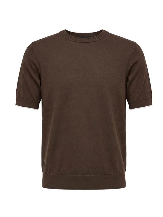26SS 페세리코 반팔 티셔츠 R59477F149173N51N Brown