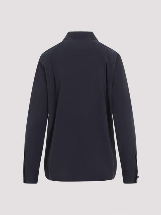 26SS 막스마라 시아마세 실크 셔츠 261111115160001E15 Blue - MAX MARA