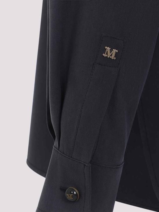 26SS 막스마라 시아마세 실크 셔츠 261111115160001E15 Blue - MAX MARA