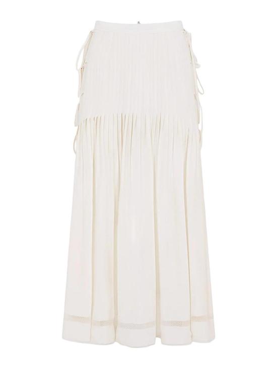 26SS 파코라반 롱 스커트 26ECJU191AC0028P107 White