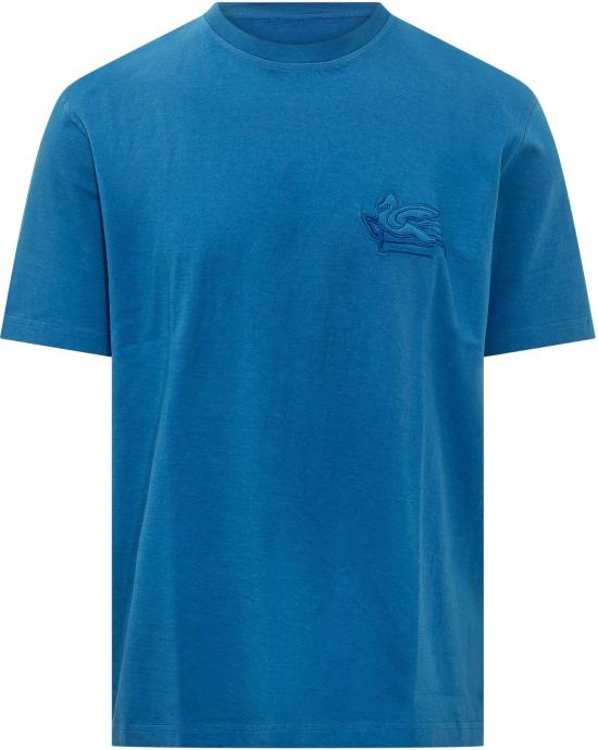 26SS 에트로 반팔 티셔츠 MRMA0002AV904B0959 BLUE