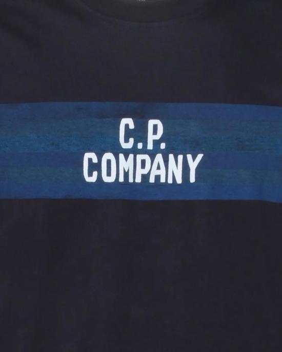 26SS 씨피 컴퍼니 반팔 티셔츠 20CMTS144A110579W BLACK - C.P. COMPANY