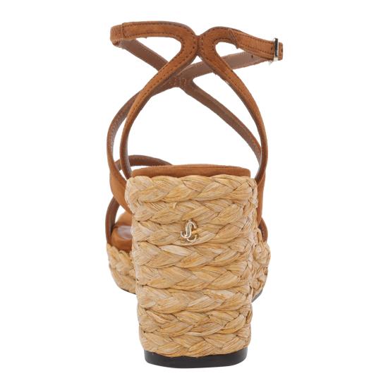 26FW 지미추 샌들 AYLA 85 CUGTAN Brown - JIMMY CHOO
