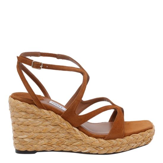 26FW 지미추 샌들 AYLA 85 CUGTAN Brown