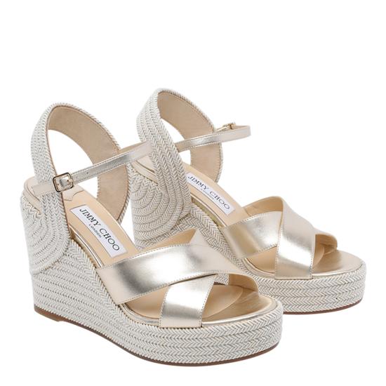 26FW 지미추 샌들 DELLENA 100 NMWCHAMPAGNE Gold - JIMMY CHOO