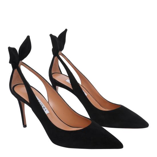 26FW 아쿠아주라 보타이 85mm DENMIDP0 SUE000 Black - AQUAZZURA