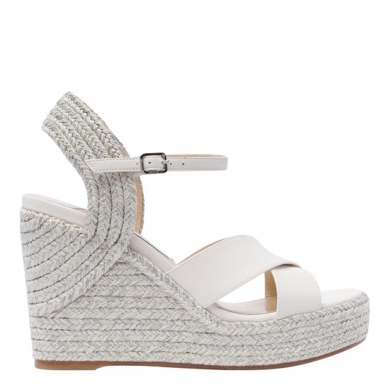 26FW 지미추 샌들 DELLENA 100 NOELATTE White