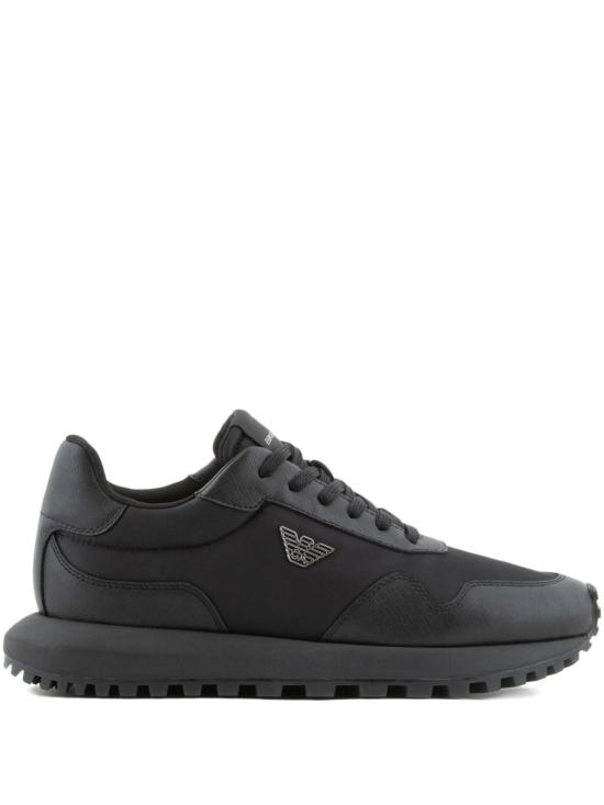 26FW 엠포리오 아르마니 스니커즈 EM003738 AF19532MC005 BLACK
