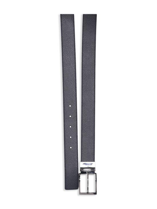 26FW 엠포리오 아르마니 가죽 벨트 Y4S195 YLO8J80742 NAVY - EMPORIO ARMANI