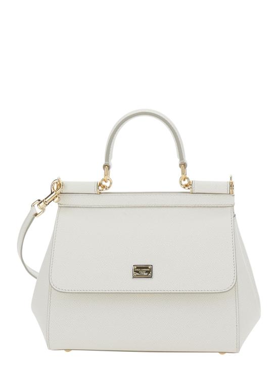 26FW 돌체앤가바나 미디움 시실리 핸드백 BB6003B100180001 White