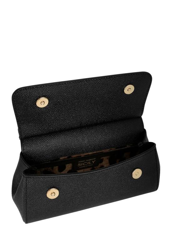 26FW 돌체앤가바나 SICILY 시실리 스몰 핸드백 BB7116B100180999 Black - DOLCE & GABBANA
