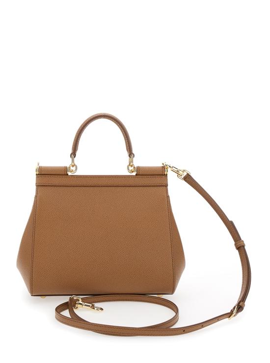 26FW 돌체앤가바나 미디움 시실리 핸드백 BB6003B10018M417 Brown - DOLCE & GABBANA