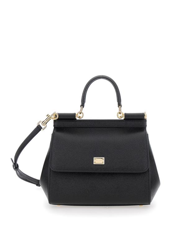 26FW 돌체앤가바나 미디움 시실리 핸드백 BB6003B100180999 Black