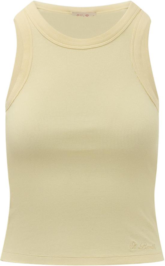 26SS 세인트바쓰 민소매 티셔츠 AAD00100285L92L YELLOW
