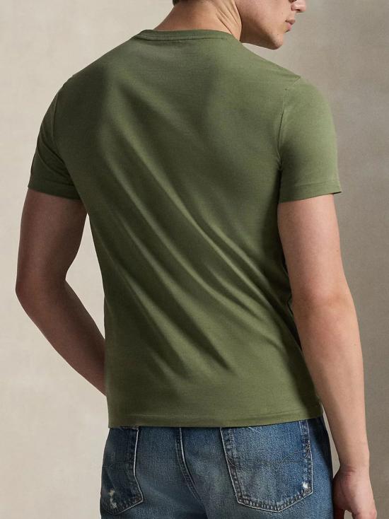 26SS 폴로 랄프로렌 포니로고 자수 반팔 티셔츠 710671438 522 GREEN - POLO RALPH LAUREN