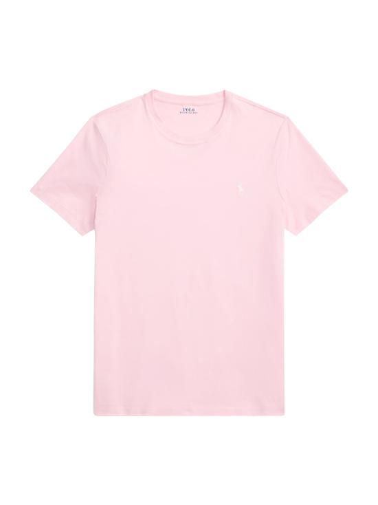 26SS 폴로 랄프로렌 포니로고 자수 반팔 티셔츠 710671438 520 PINK