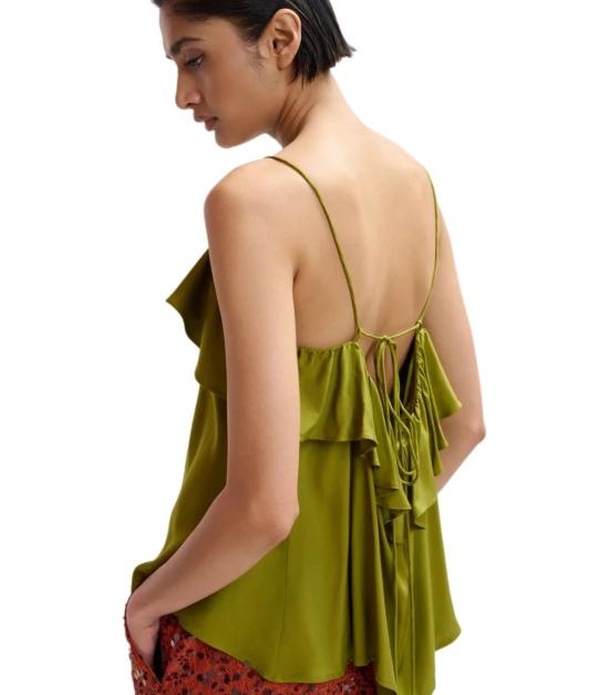 26SS 에센셜앤트워프 민소매 티셔츠 JANIELLA AV11 34 Green - ESSENTIEL ANTWERP