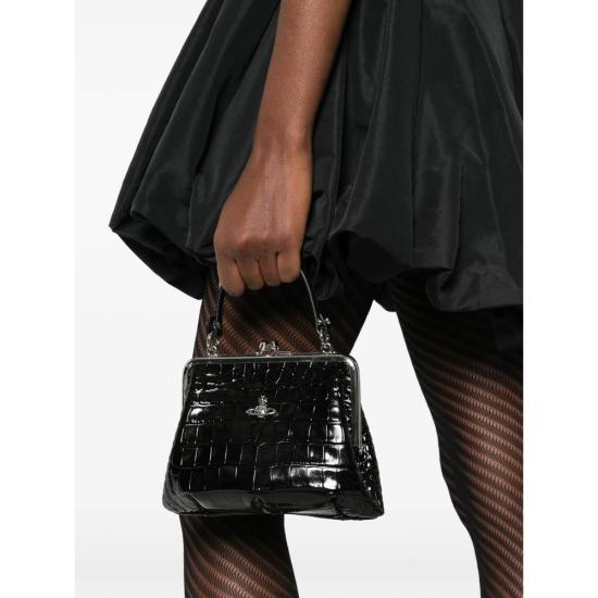 26FW 비비안웨스트우드 그래니 프레임 퍼스 4B010007W L0098 N401 BLACK - VIVIENNE WESTWOOD