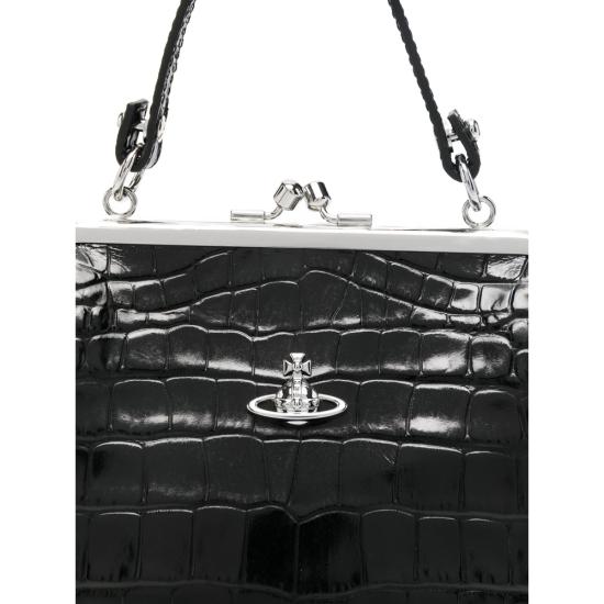 26FW 비비안웨스트우드 그래니 프레임 퍼스 4B010007W L0098 N401 BLACK - VIVIENNE WESTWOOD