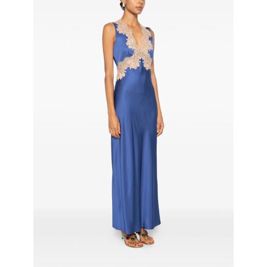 26FW 릭소 롱 원피스 LYSANDRA IRIBL BLUE - RIXO