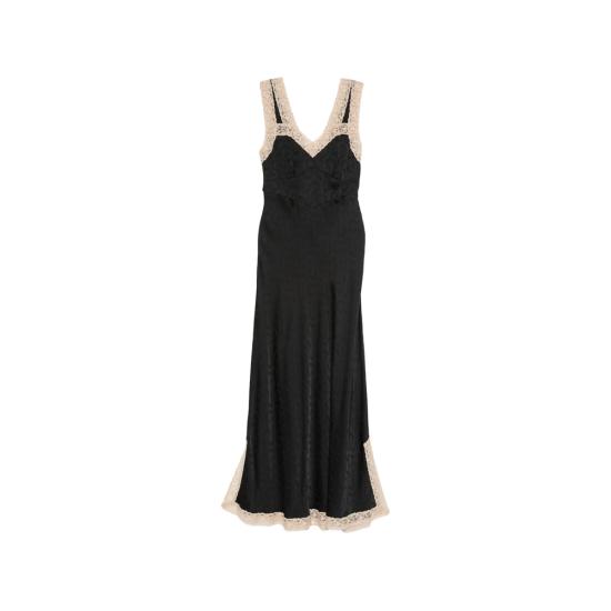 26FW 릭소 롱 원피스 KEILY FLBK BLACK