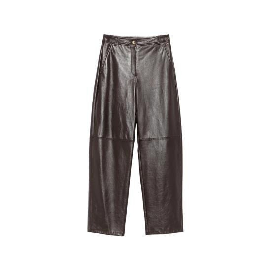 26FW 막스마라 스튜디오 수트 팬츠 MSTLEGNO 013F 003 BROWN