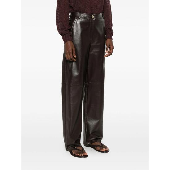 26FW 막스마라 스튜디오 수트 팬츠 MSTLEGNO 013F 003 BROWN - MAX MARA STUDIO