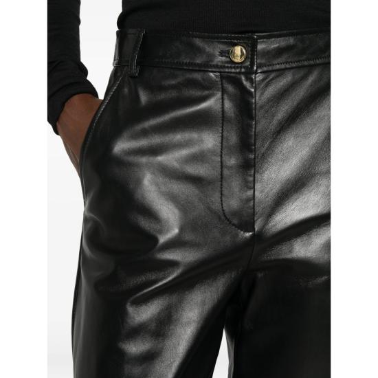 26FW 막스마라 스튜디오 스트레이트 팬츠 MSTLEGNO 013F 004 BLACK - MAX MARA STUDIO