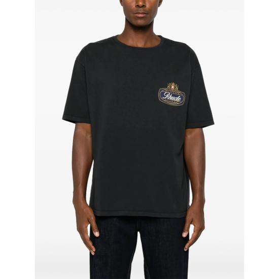 26FW 루드 반팔 티셔츠 RHPF26TT02012 6500 BLACK - RHUDE