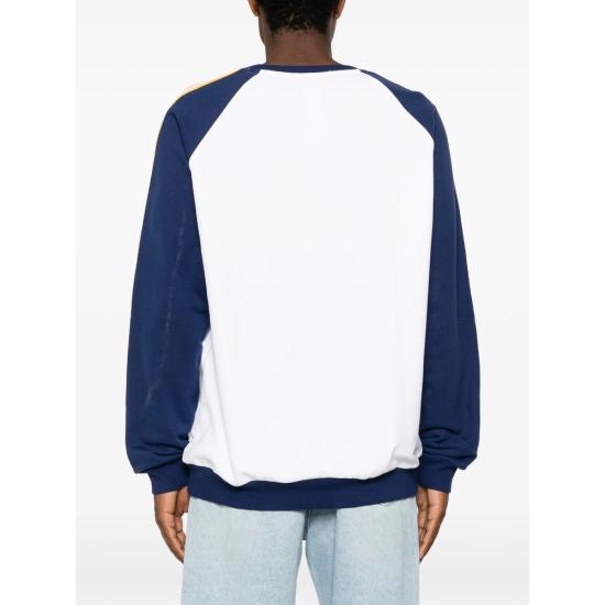 26SS 아디다스 긴팔 티셔츠 JZ9153 WHITE BLUE - ADIDAS
