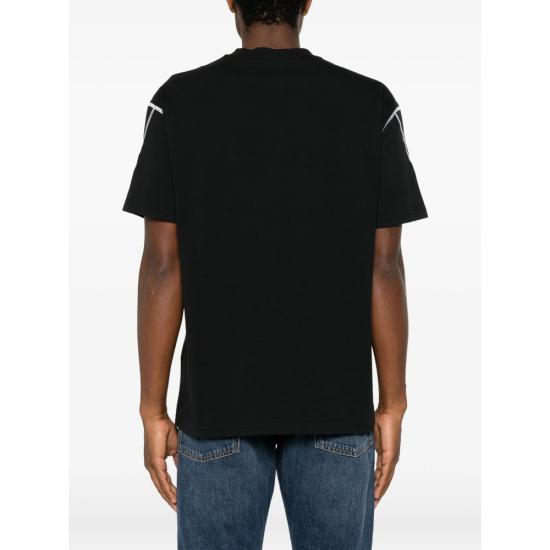 26FW 지방시 반팔 티셔츠 BM71P53YR8 001 BLACK - GIVENCHY