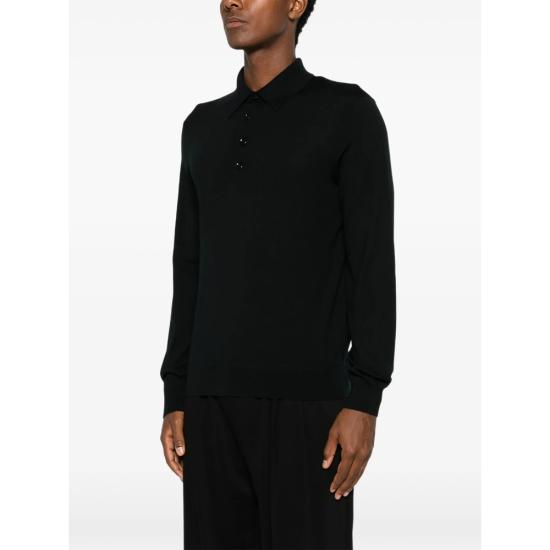 26FW 톰포드 폴로 티셔츠 YMW103 KPL053 NAA BLACK - TOMFORD