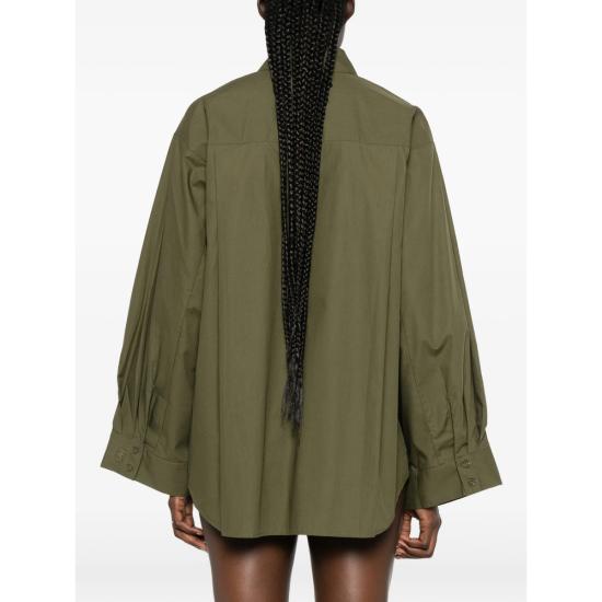 26FW 더프랭키샵 셔츠 TILA OLIVE GREEN - THE FRANKIE SHOP