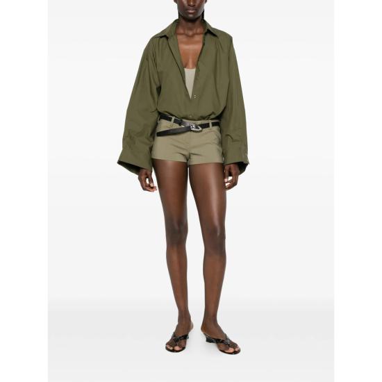 26FW 더프랭키샵 숏팬츠 ROMA KHAKI GREEN - THE FRANKIE SHOP