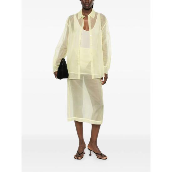 26FW 더프랭키샵 스커트 PERI MIDI SKIRT YELLO YELLOW - THE FRANKIE SHOP