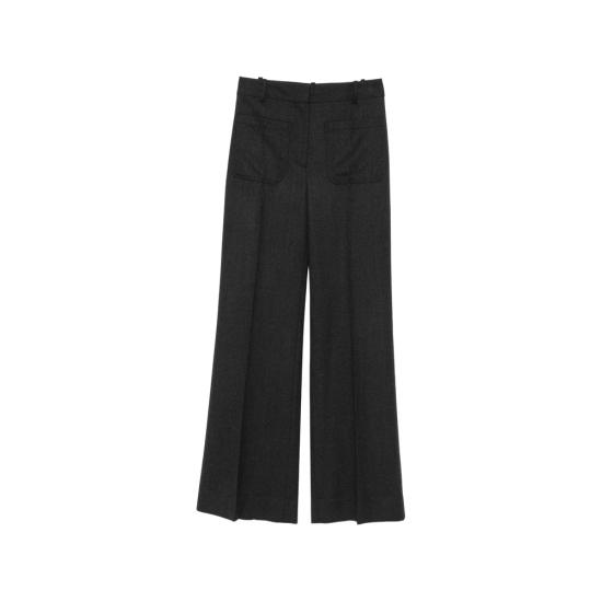 26FW 빅토리아 베컴 스트레이트 팬츠 1226WTR005115T DKGRM GREY