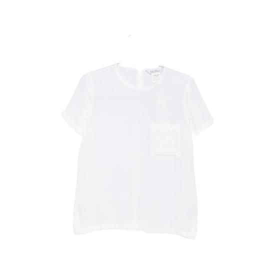 26FW 막스마라 반팔 티셔츠 MXMPAGANO 175 002 WHITE