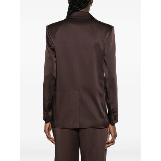 26FW 막스마라 스튜디오 수트 자켓 MSEARCA 490 060 BROWN - MAX MARA STUDIO