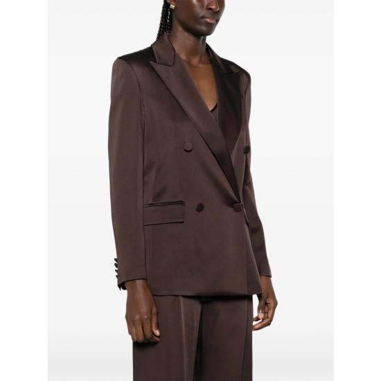 26FW 막스마라 스튜디오 수트 자켓 MSEARCA 490 060 BROWN - MAX MARA STUDIO