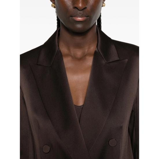 26FW 막스마라 스튜디오 수트 자켓 MSEARCA 490 060 BROWN - MAX MARA STUDIO