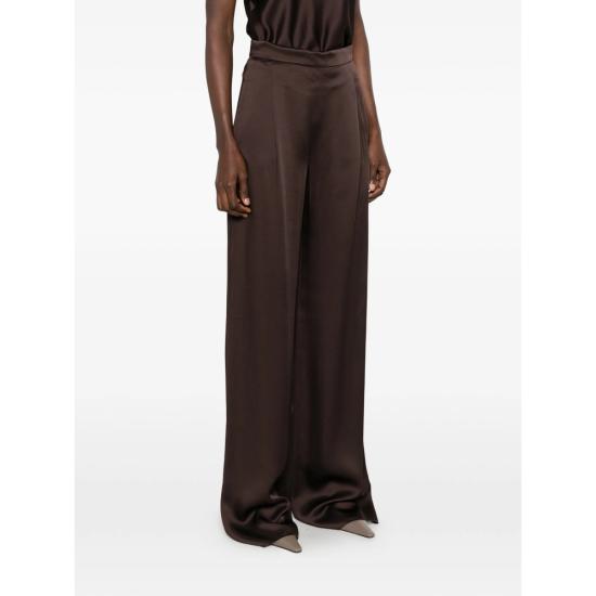 26FW 막스마라 스튜디오 팔라초 팬츠 MSEALPACA 490 060 BROWN - MAX MARA STUDIO