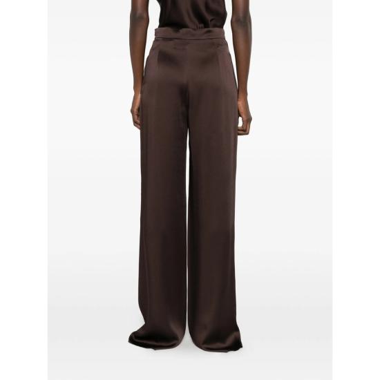 26FW 막스마라 스튜디오 팔라초 팬츠 MSEALPACA 490 060 BROWN - MAX MARA STUDIO