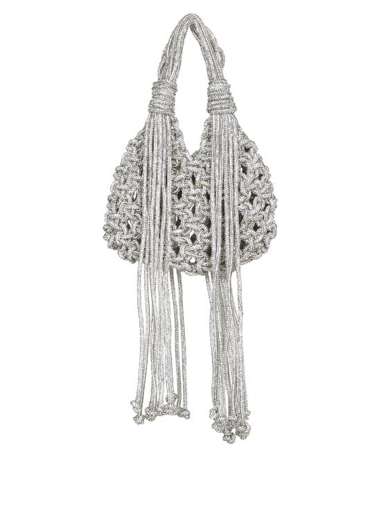 26SS 히보우라마 숄더백 VANNIFIQUE PENDMINI CRYSTAL Metallic