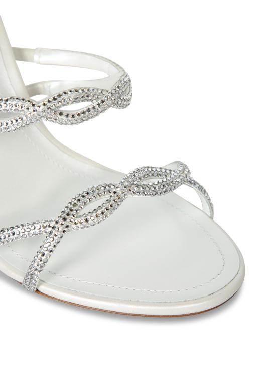 26SS 르네 카오빌라 샌들 C12542 105 R001V155 White - RENE CAOVILLA