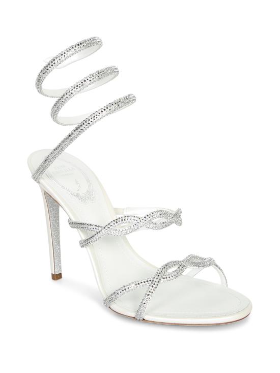 26SS 르네 카오빌라 샌들 C12542 105 R001V155 White - RENE CAOVILLA