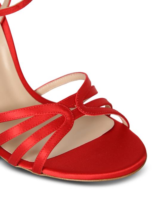 26SS 카사데이 샌들 1L420B1001 SATIN 3601 Red - CASADEI