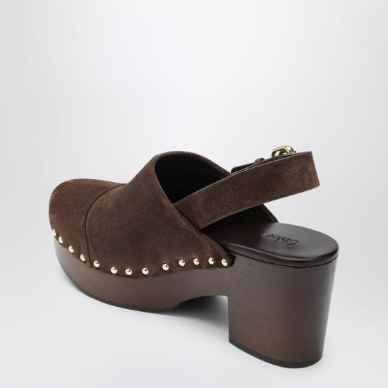 26FW 끌로에 힐/펌프스 CH26U10VRY Brown - CHLOE