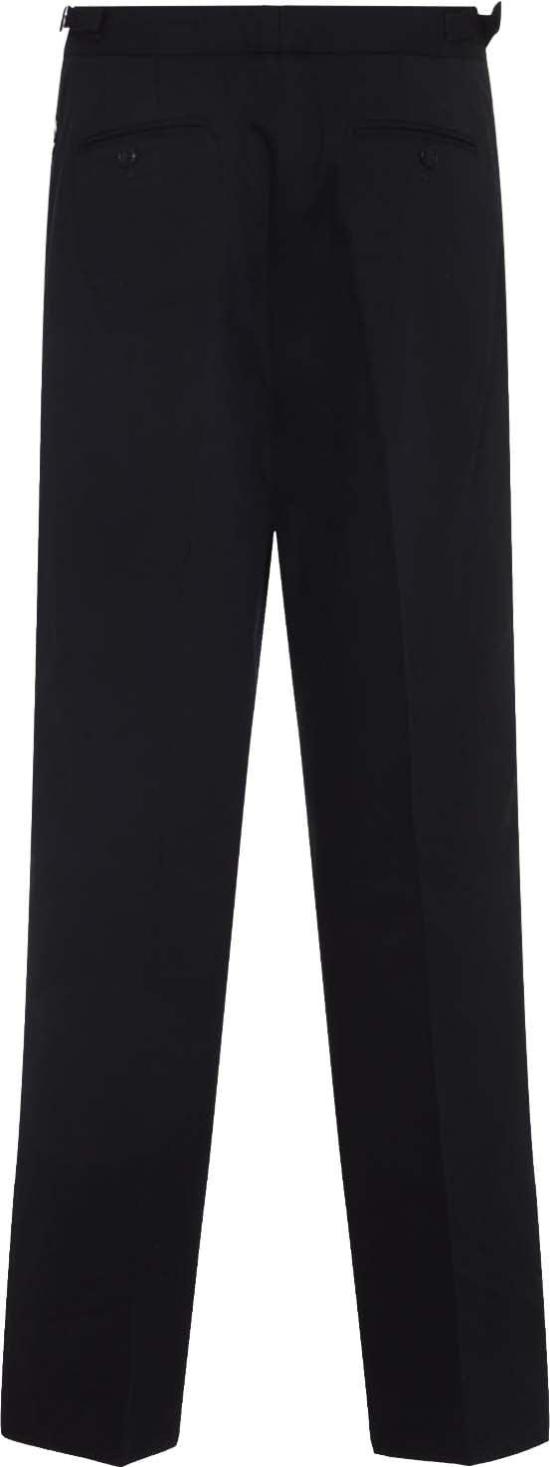  카사블랑카 스트레이트 팬츠 MPF25TR32101BLACK DIVERS - CASABLANCA