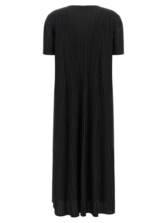 26SS 플리츠플리즈 멜로우 플리츠 플레어 미디 원피스 PP66JH28415 Black - PLEATS PLEASE